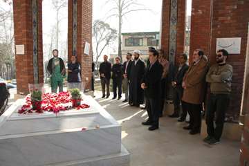 مراسم سالگرد تدفین شهدای گمنام دانشگاه 